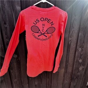 Red Jacket US Open NYC Championships women's long sleeve tee size Small NWT
